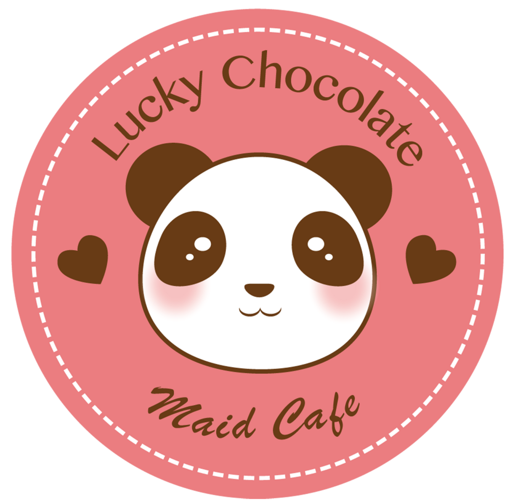 Lucky Chocolate Maid Café Logo
